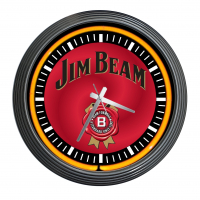 Neonuhr Jim Beam 2